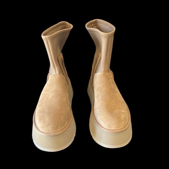 UGG Classic Dipper Platform Boot - Women's, Chestnut, size 10, NWOT - Picture 3 of 15